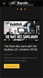 Mobile Screenshot of parolecommunautaire.info
